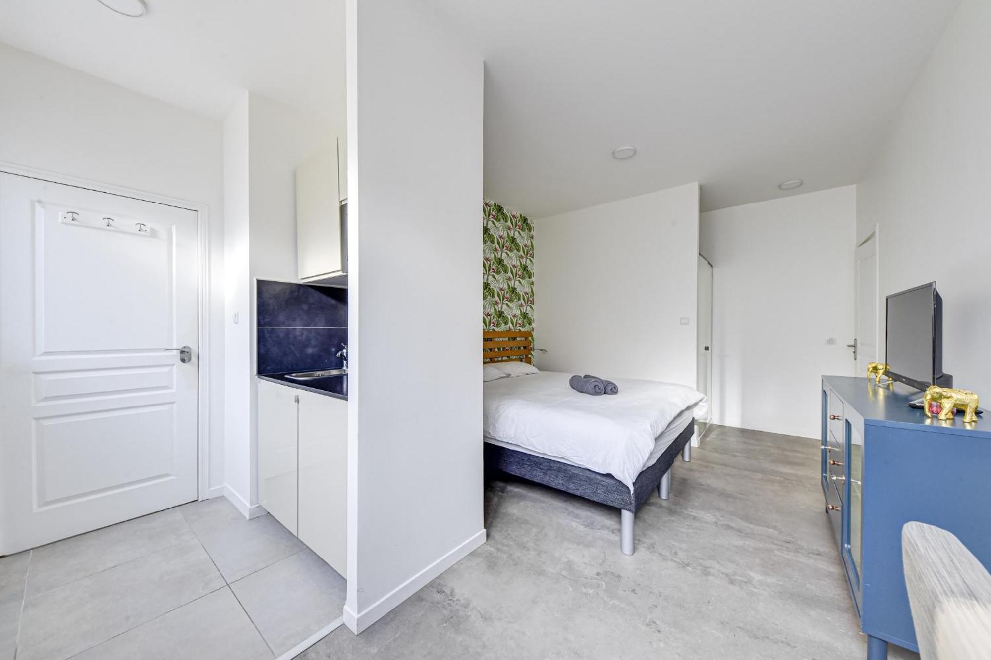 Lovely Studio For 2 Near The Seine Paris Exterior photo